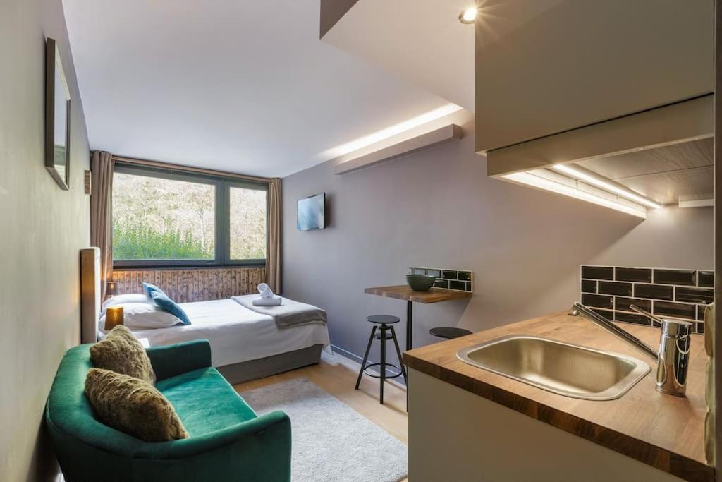 Fantastic Studio By The Lake With Mountain View Chamonix Exterior photo